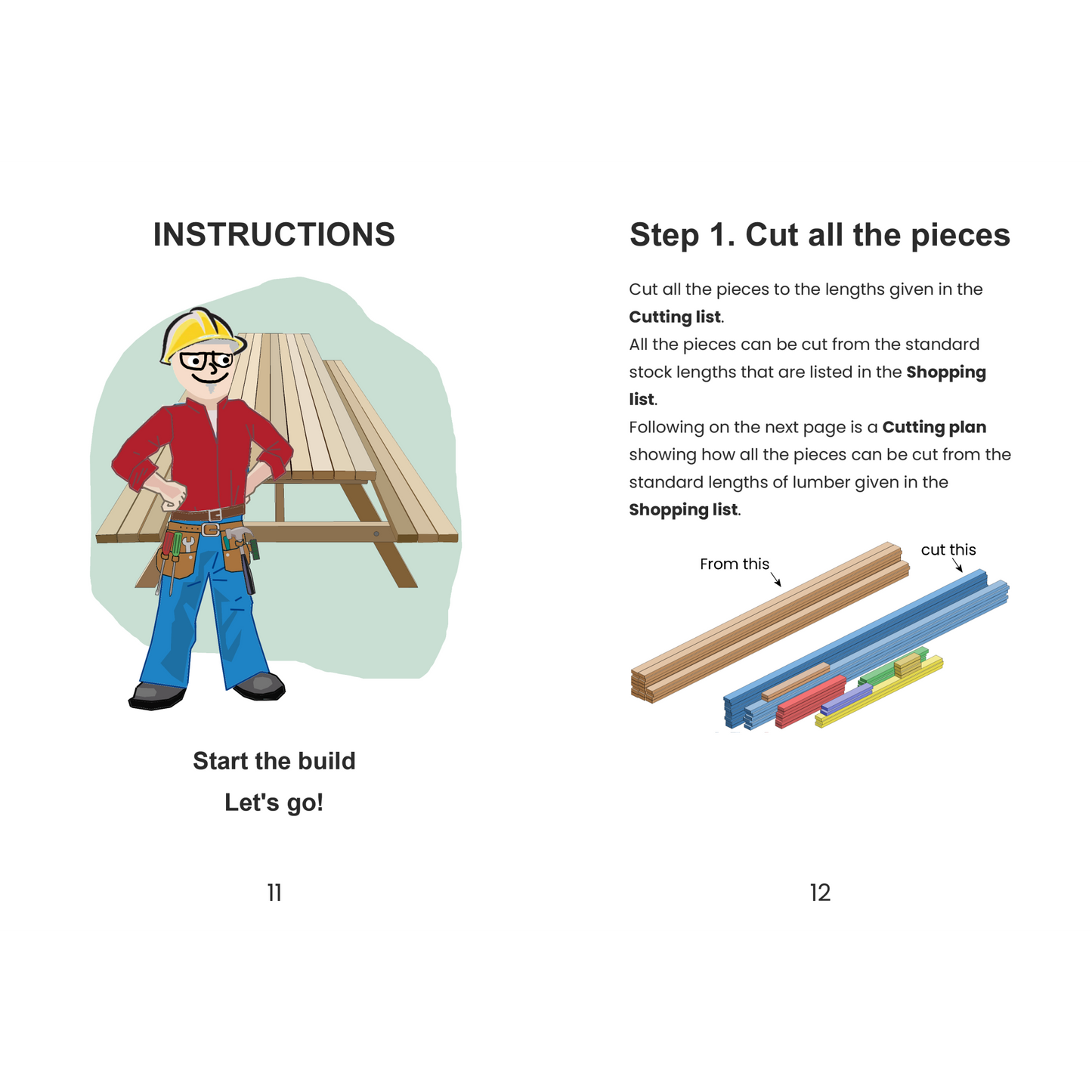 Build Your Own Twelve-Seater Picnic Table