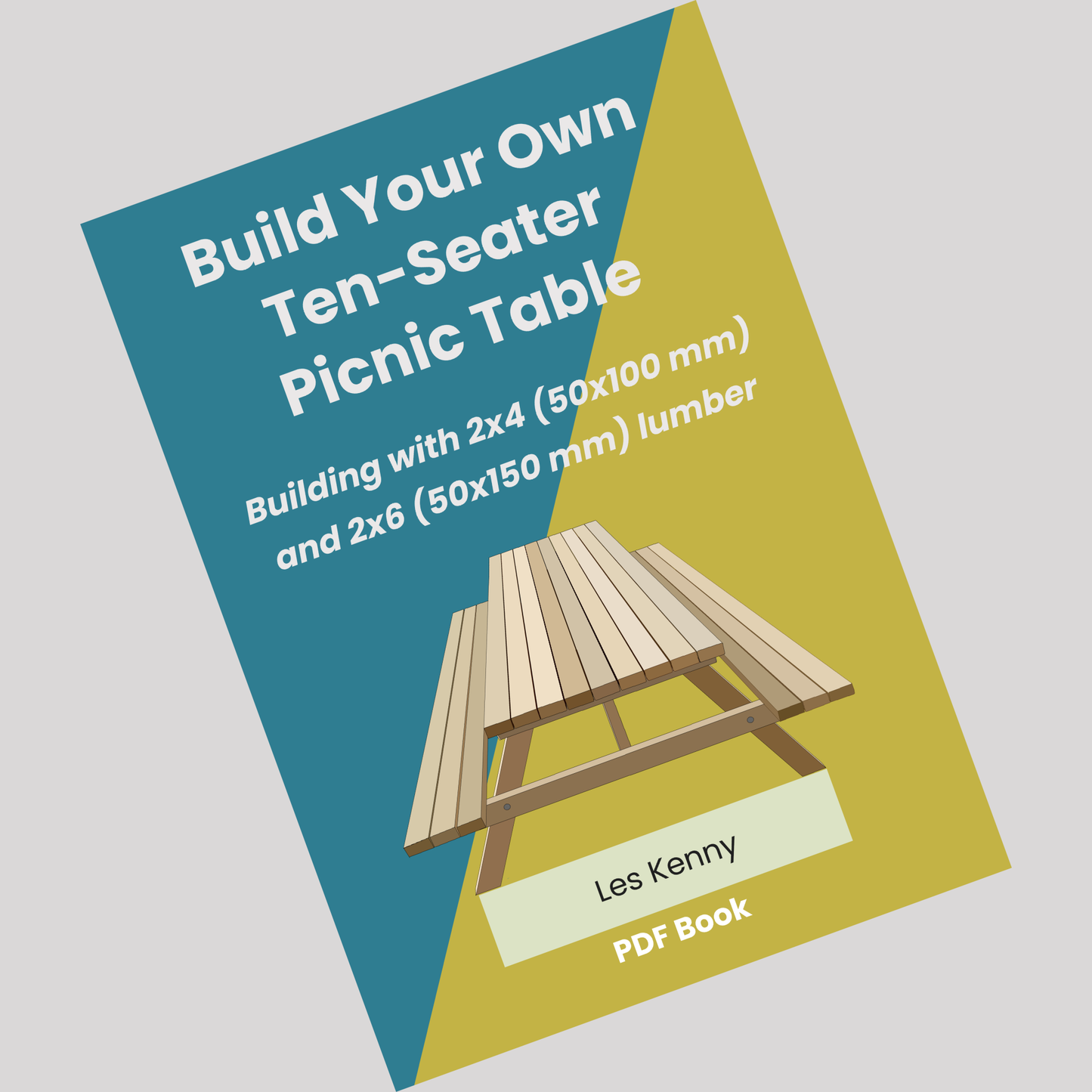 Build Your Own Ten-Seater PIcnic Table