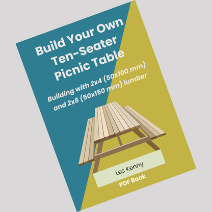 Build Your Own Ten-Seater PIcnic Table