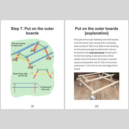 Build Your Own Six-Seater Picnic Table