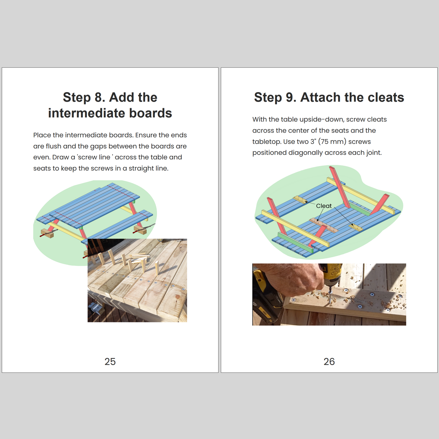 Build Your Own Six-Seater Picnic Table