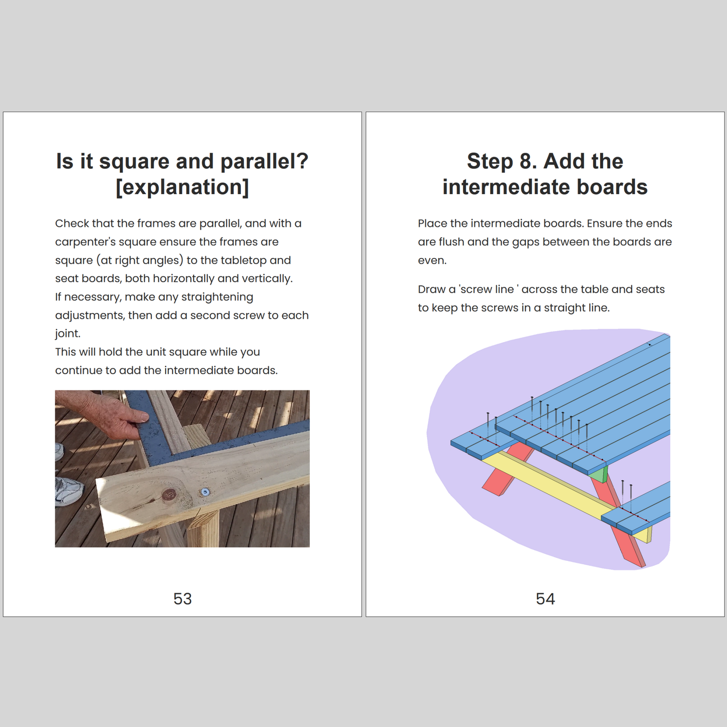 Build Your Own Six-Seater Picnic Table