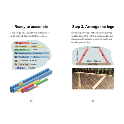 Build Your Own Ten-Seater PIcnic Table