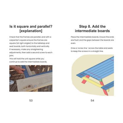 Build Your Own Ten-Seater PIcnic Table