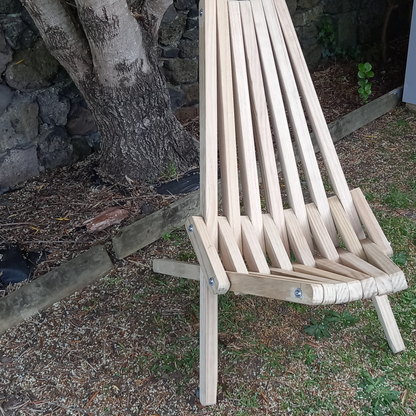 DIY plans to build a folding stick (Camoda) chair